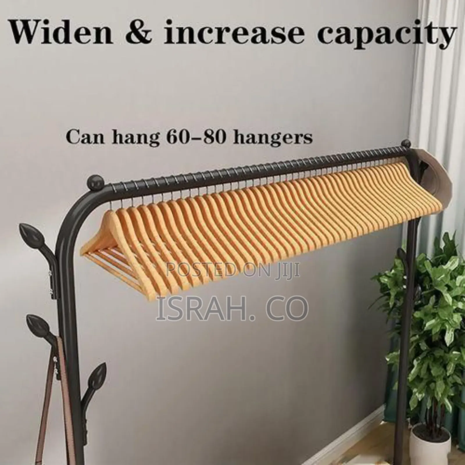 Minimalist Heavy-duty Garment Rack With Bottom Storage Shelf