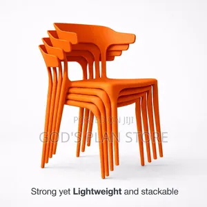 Orange Imported Plastic Chairs Plastic Chairs