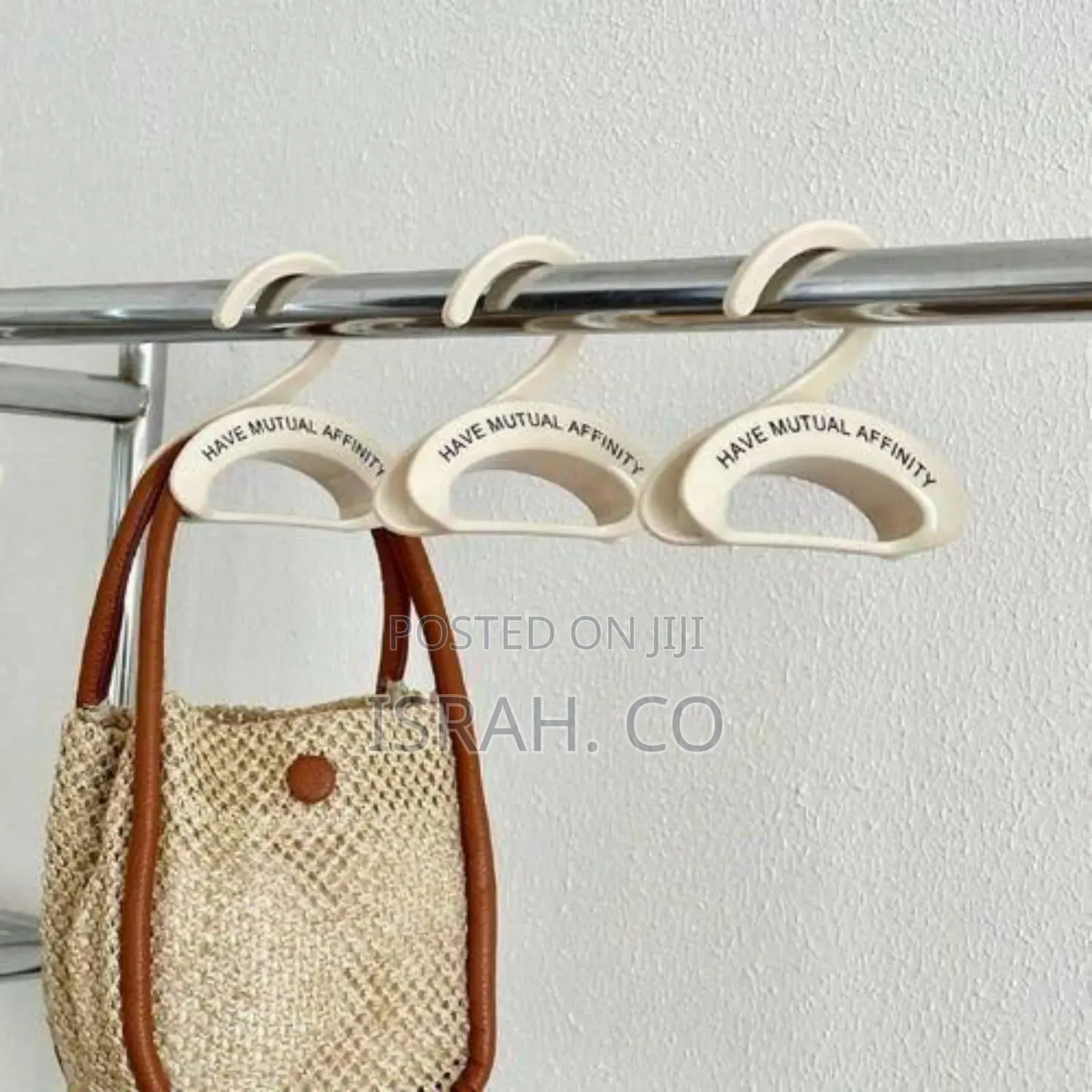 6-piece Pack Of Ergonomic Closet Handbag Hangers