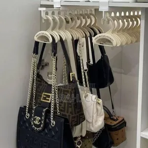6-piece Pack Of Ergonomic Closet Handbag Hangers