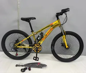 Gold-Colored Ouleico Mountain Bicycle.