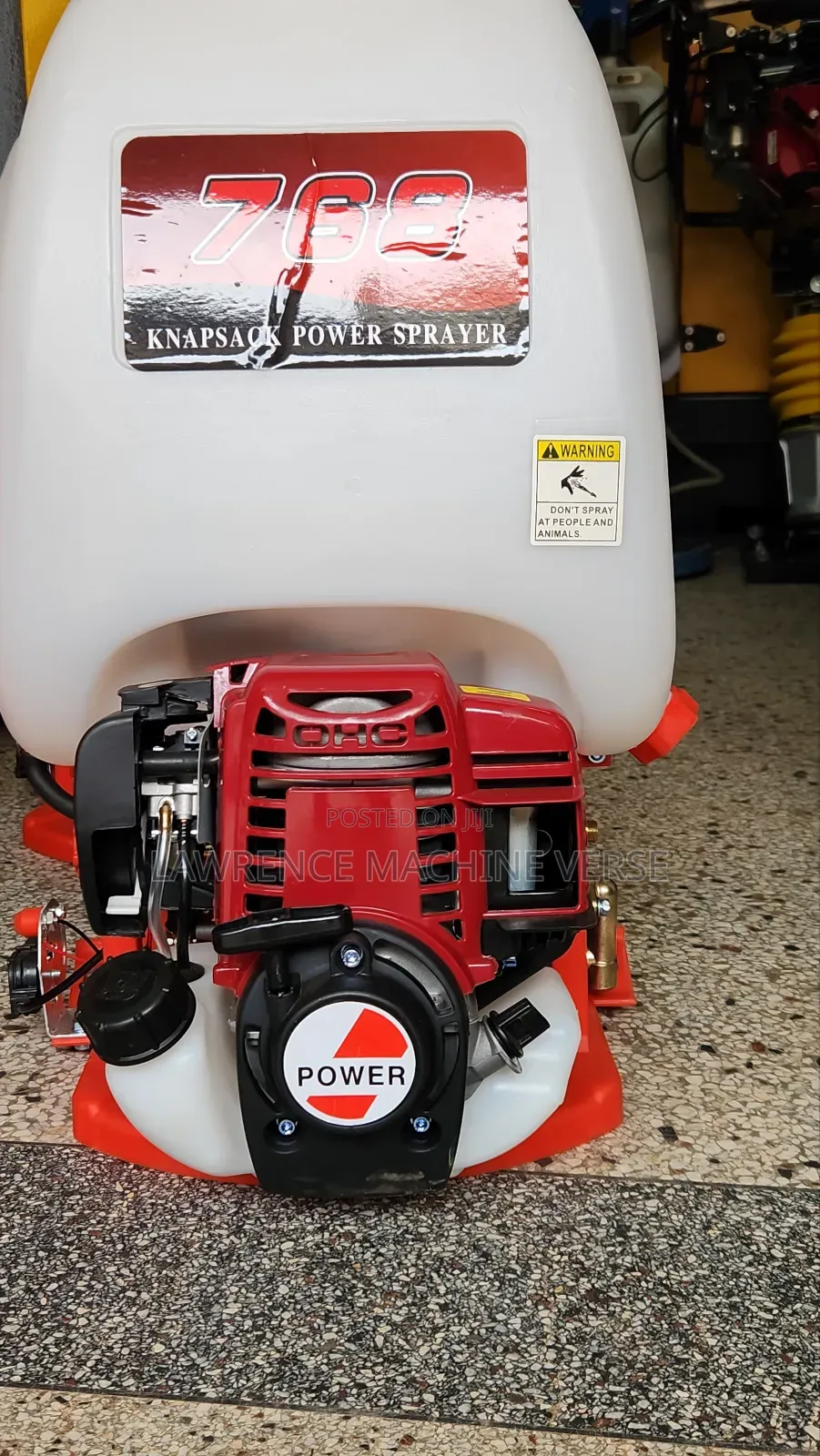 Knapsack Power Sprayer 4 Stroke