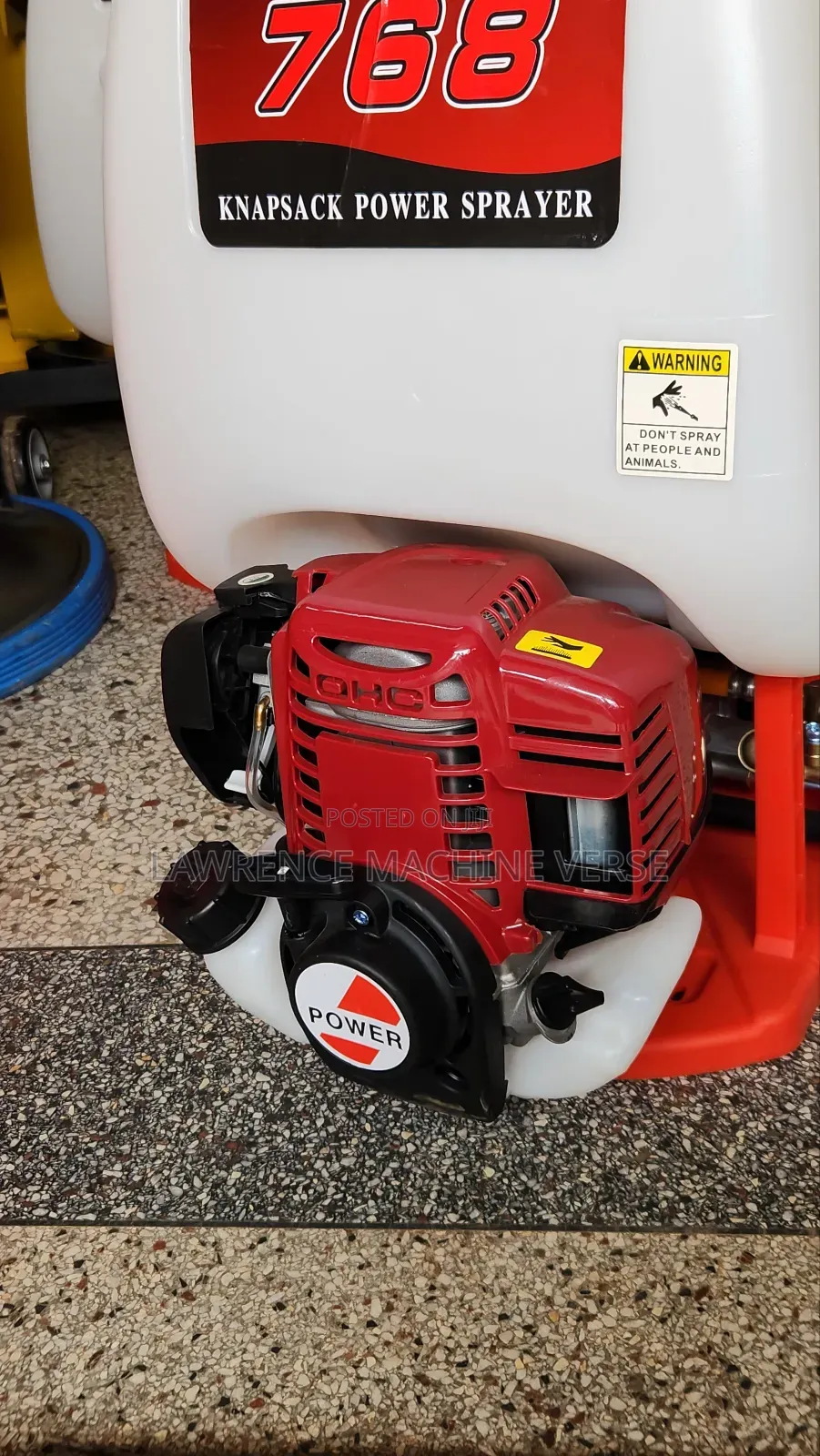 Knapsack Power Sprayer 4 Stroke