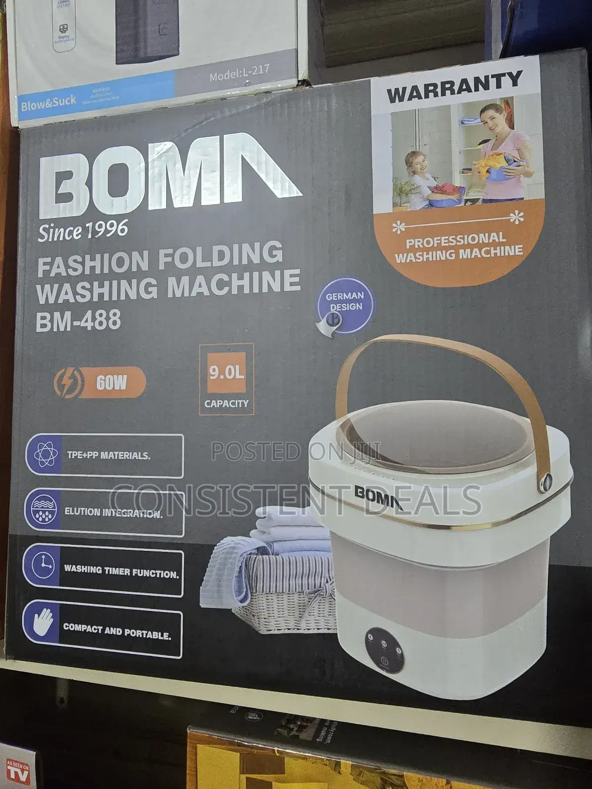 Portable  9l Mini Boma Washing Machine
