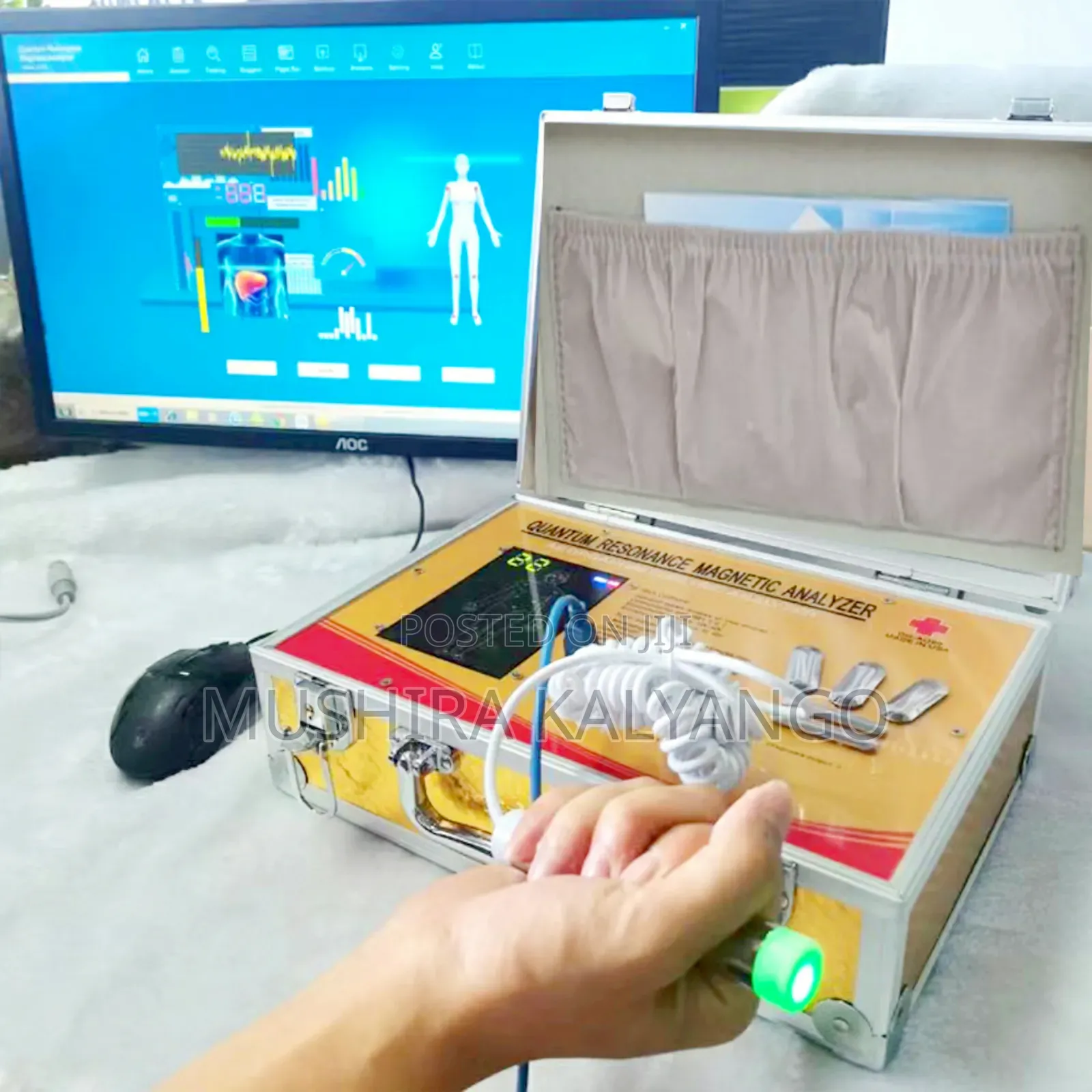 Quantum Magnetic Resonance Body Analyzer