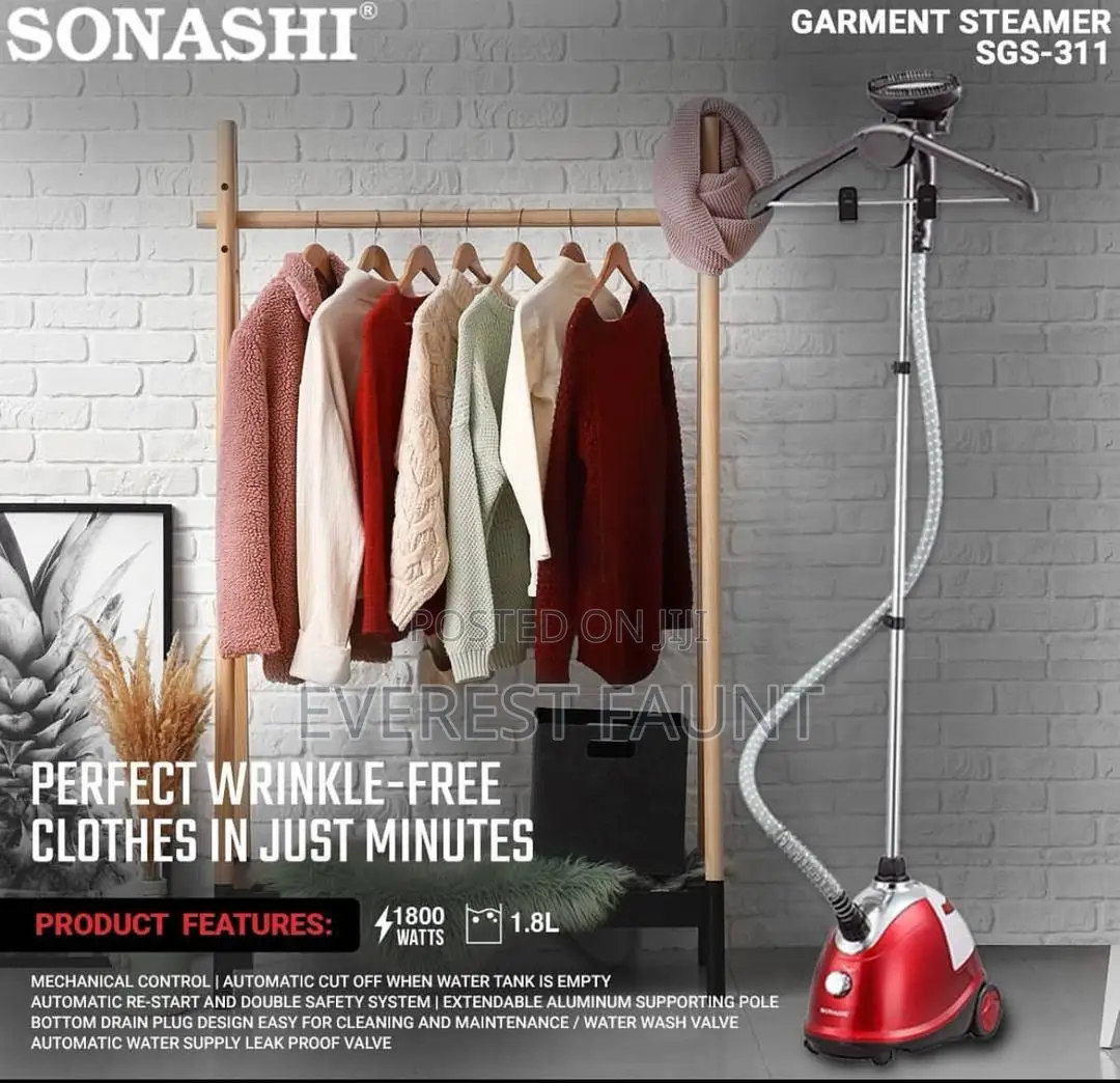 Sonashi Garment Steamer 1.8 Liters