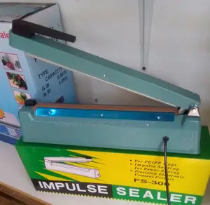 300mm Plastic Bag Sealing Machine Portable Heart Impulse Sealer