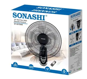 Sonashi 16'' Wall Fan With Remote Control