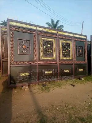 Metallic Steel Gate