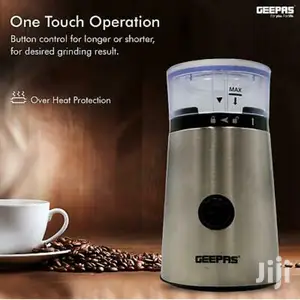 GEEPAS Electric Coffee Nuts Spice Grinder Machine 150W