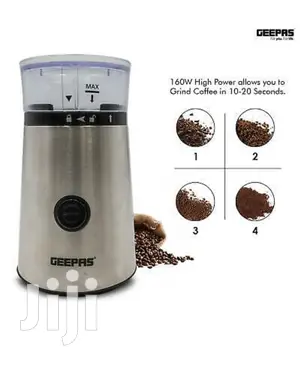 GEEPAS Electric Coffee Nuts Spice Grinder Machine 150W