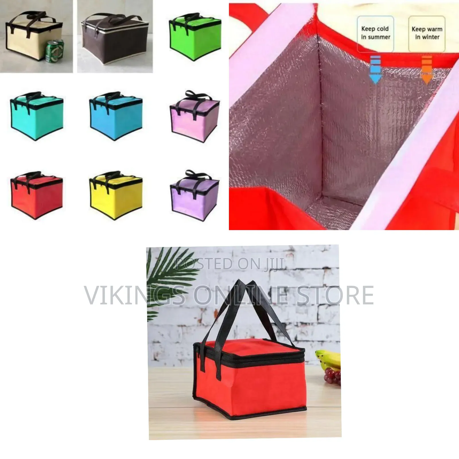 Insulated Cooler Bag - Multicolor