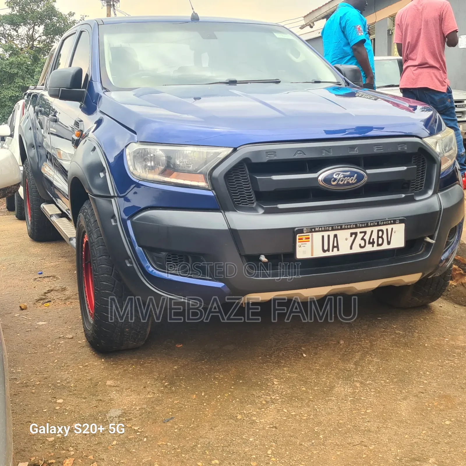 Ford Ranger Wildtrak 2017 Blue