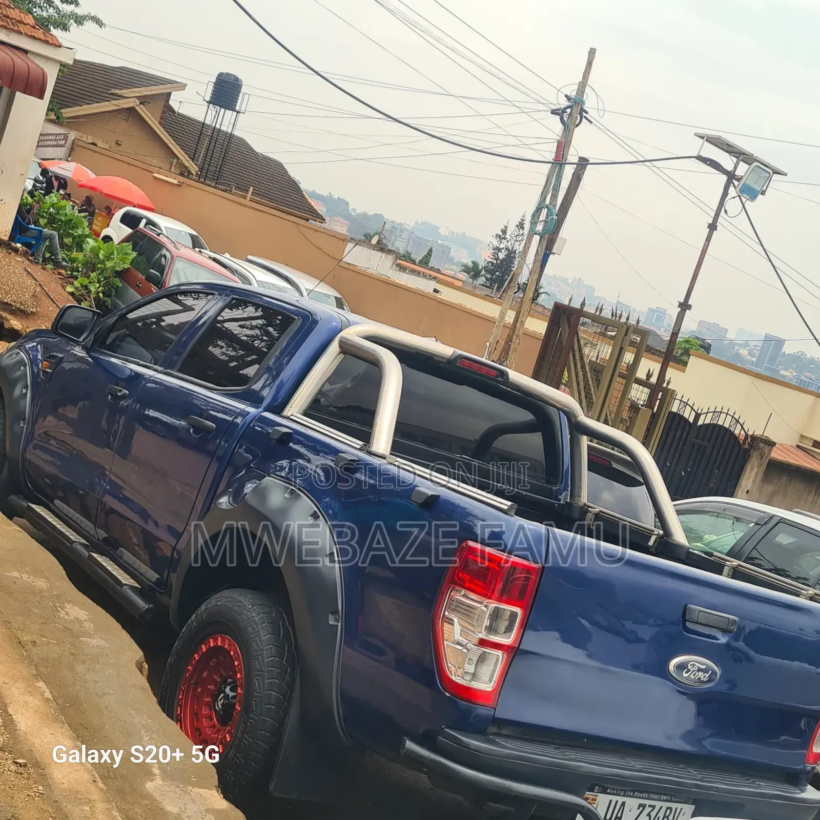 Ford Ranger Wildtrak 2017 Blue