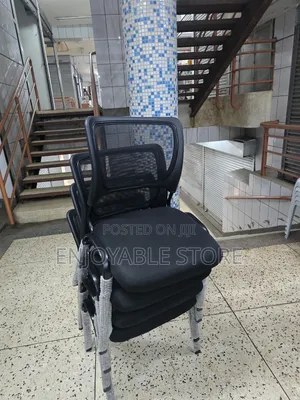 Meshback Stackable Office Chairs Office Chairs 1pc