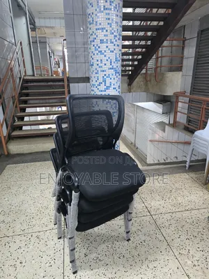 Meshback Stackable Office Chairs Office Chairs 1pc