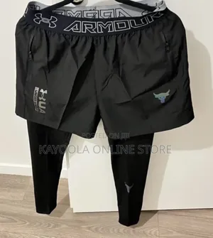 Men Sports 2 in 1gym Running Shorts