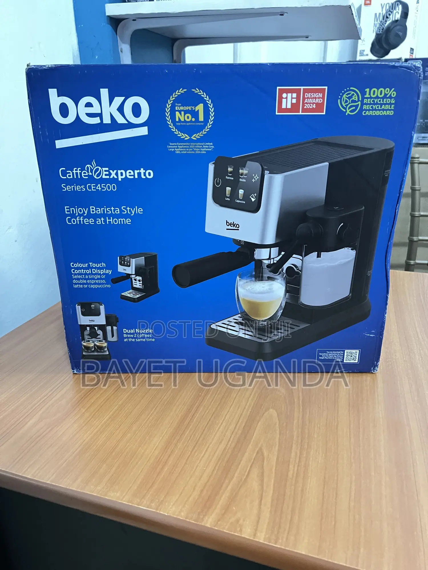 Beko Digital Coffee Machine, Latte, Cappuccino, Espresso Machine