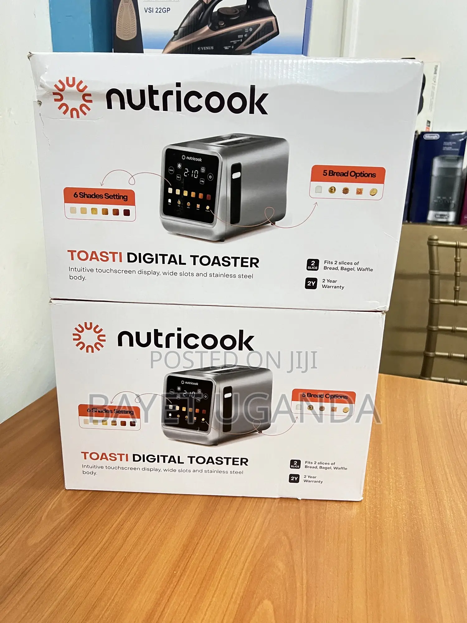 Nutricook 2 Slice Digital Bread Toaster