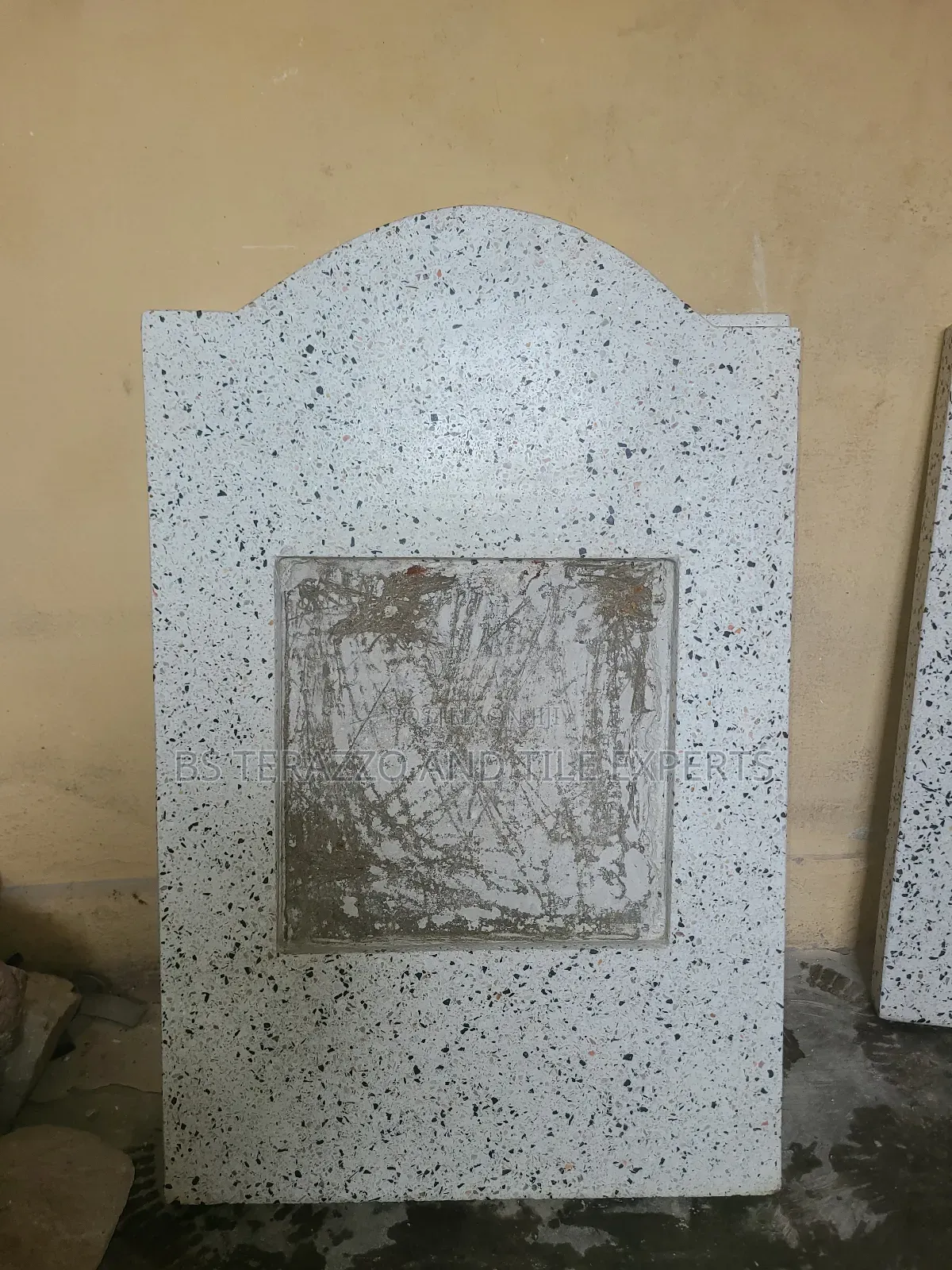 Headstones Framing Terrazo