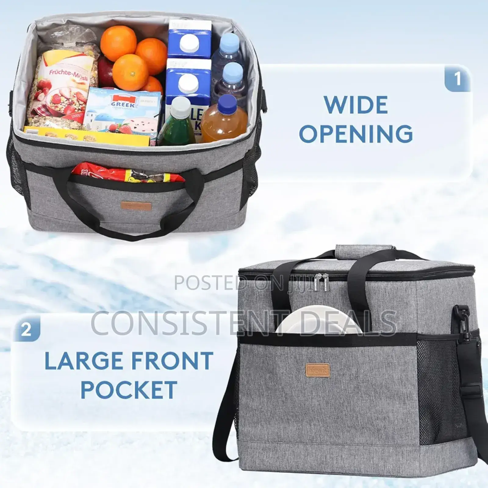 Inslated Portable  Lunch Bag