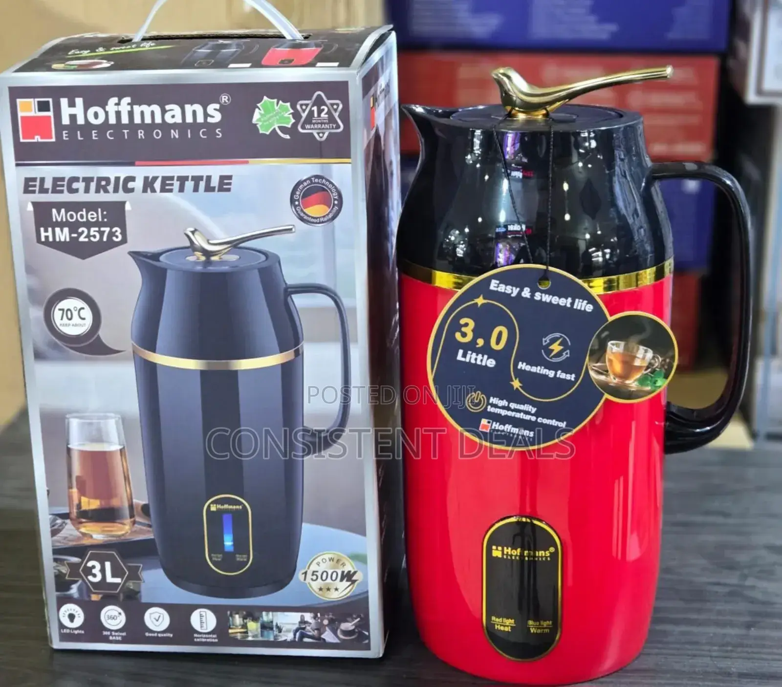 2in1 Electric  2l Pacolator  Flask