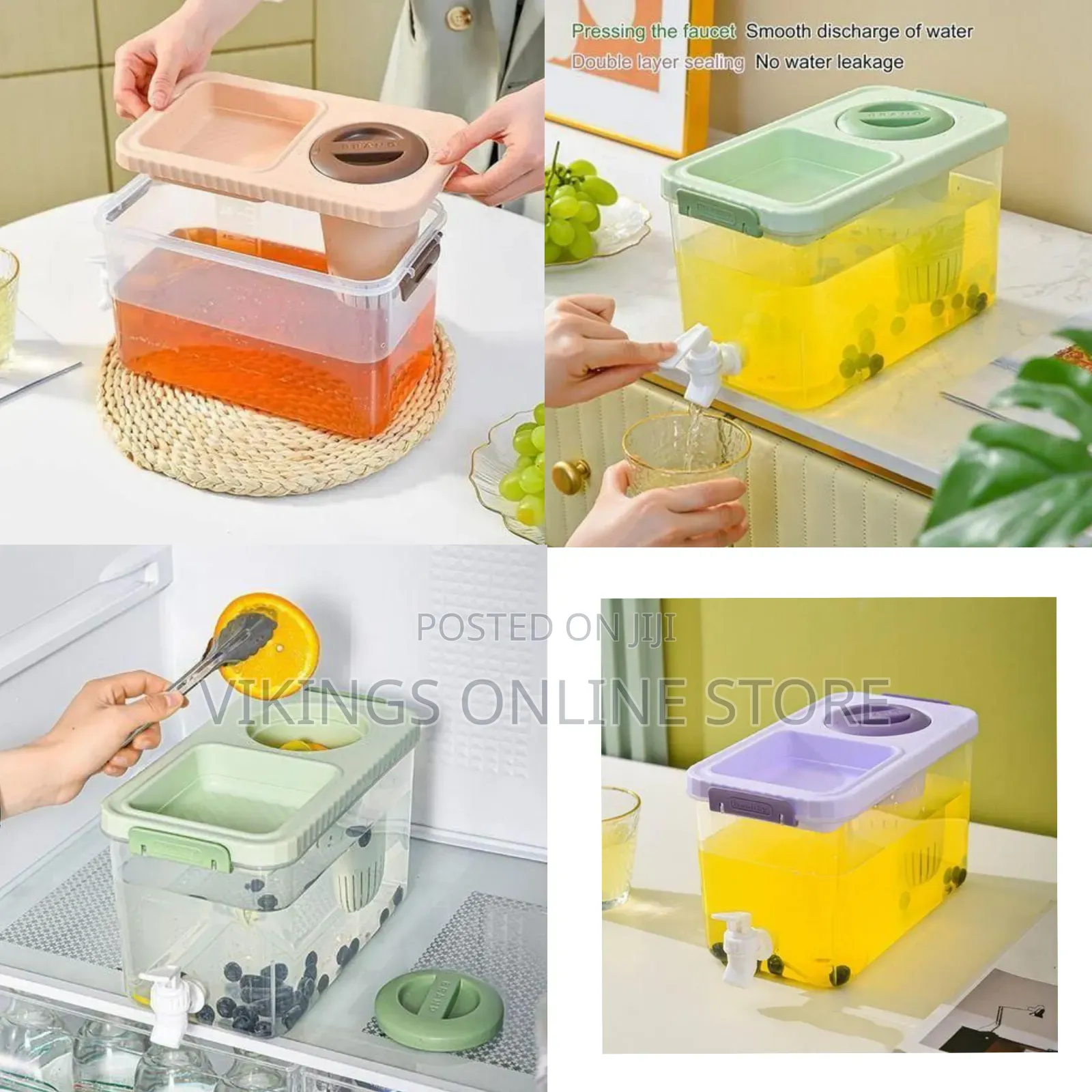 Refrigerator Beverage Dispenser - Multicolor