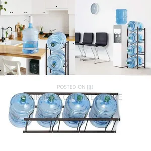 Multi-Tier Water Jug Storage Rack - Multicolor