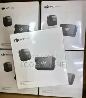 Dji Mic Mini 400m Wireless Lavalier Microphone Detail-Rich Audio