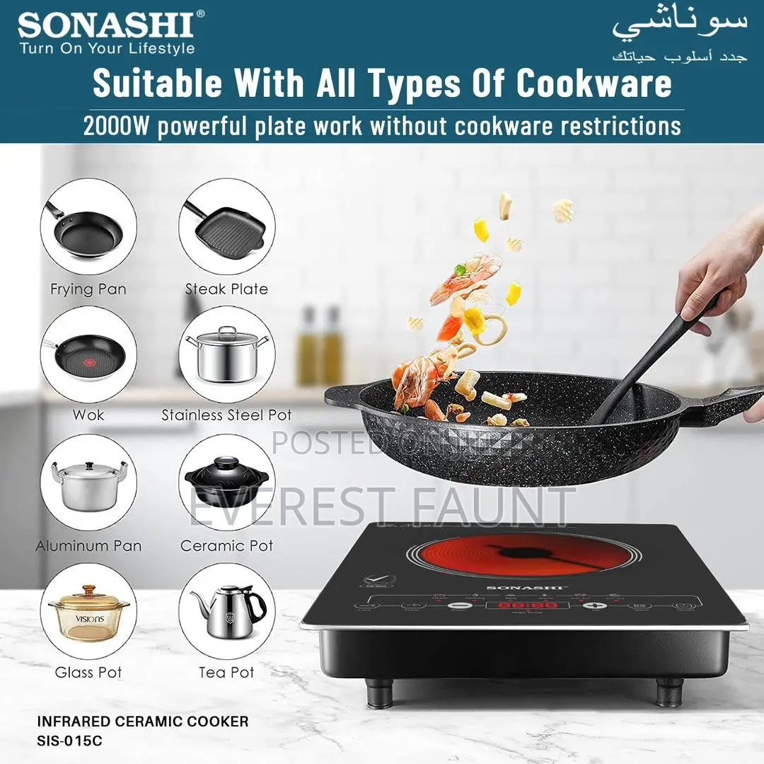 Sonashi Infared Ceramic Cooker