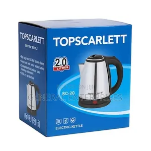 Topscarlett Sc-20 2litre Stainless Steel Electric Kettle.