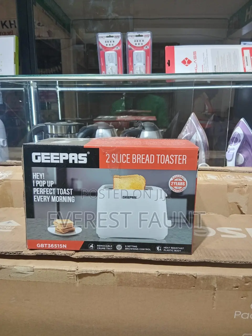 Geepas 2 Bread Toaster