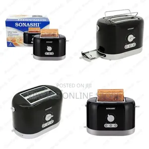 Sonashi 2 Slice Electric Bread Toaster - Multicolor