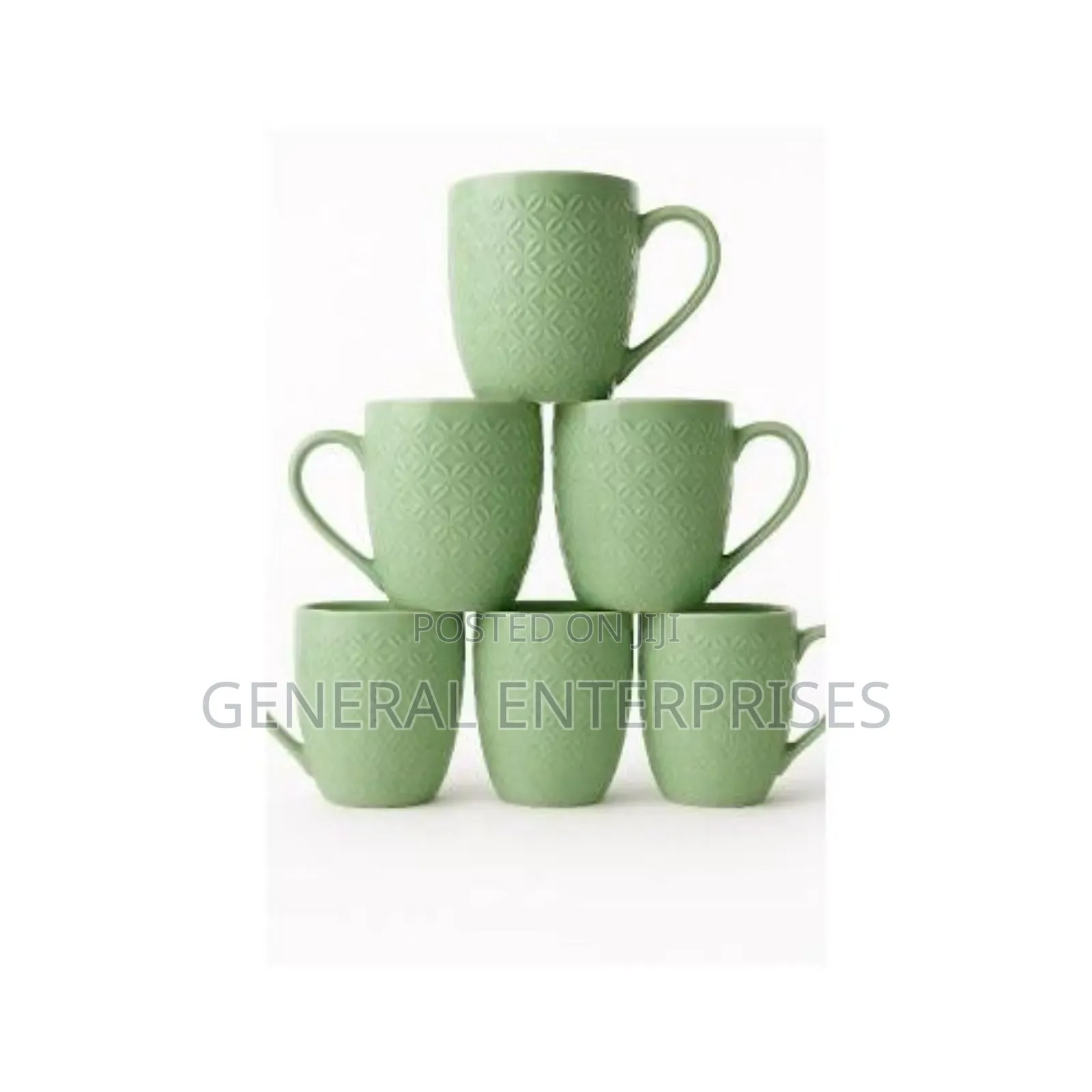 JCPL Fine Ceramic Printed Feast Coffee Mugs