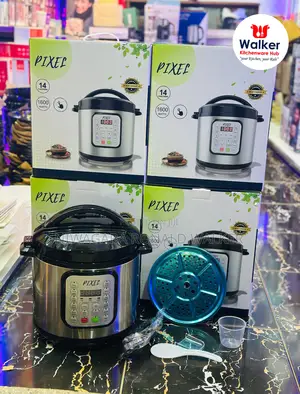 6.0l Pixel Electric Pressure Cooker With a Steamer Plate