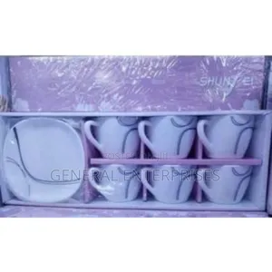 Shunfei 12-Piece Cup and Saucer Set