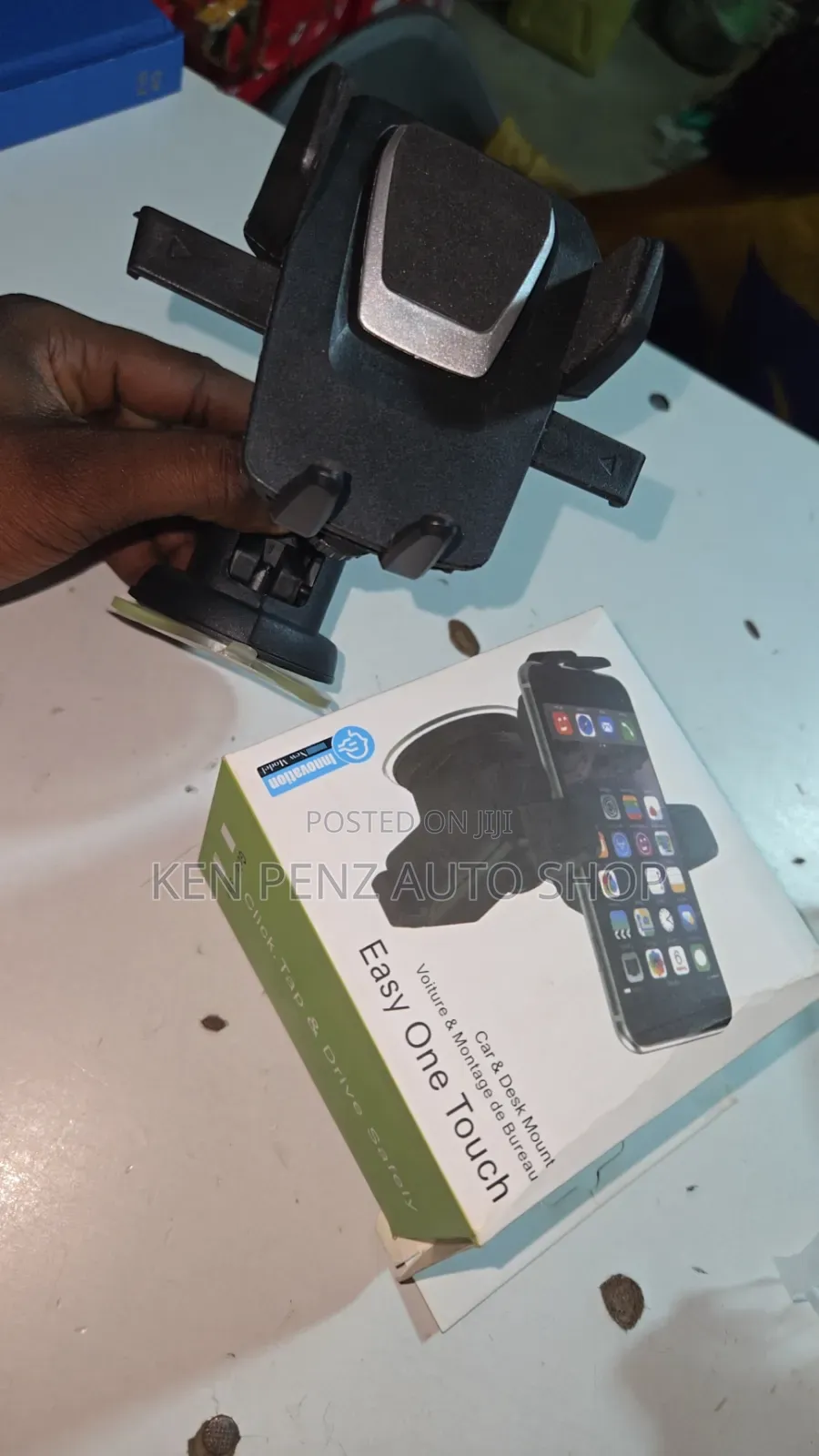 Easy One Touch Windshield Car Phone Holders