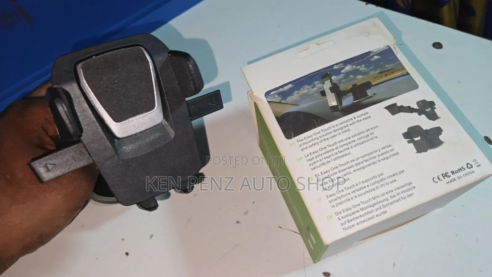 Easy One Touch Windshield Car Phone Holders