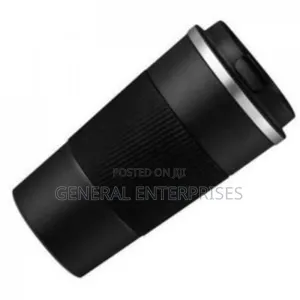 Black Stainless Steel Travel Mug
