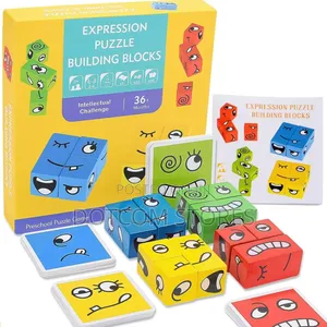 Expression Puzzle Game For Kids – Emotion Matching Toy -
