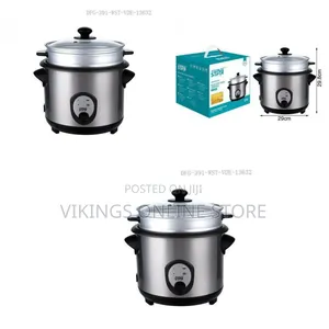 Winningstar 2.8l Electric Rice Cooker With Steaming Function- Silver