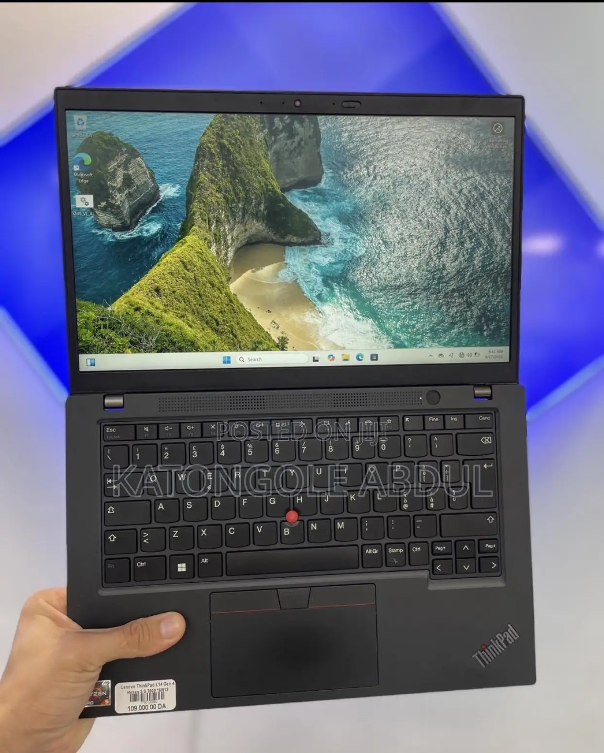 New Laptop Lenovo Thinkpad L14 8GB AMD Ryzen 5 SSD 256GB