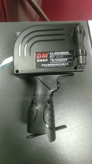 Hand Held Printer - Labelling Machine. Batch No. Expiry Date MFG