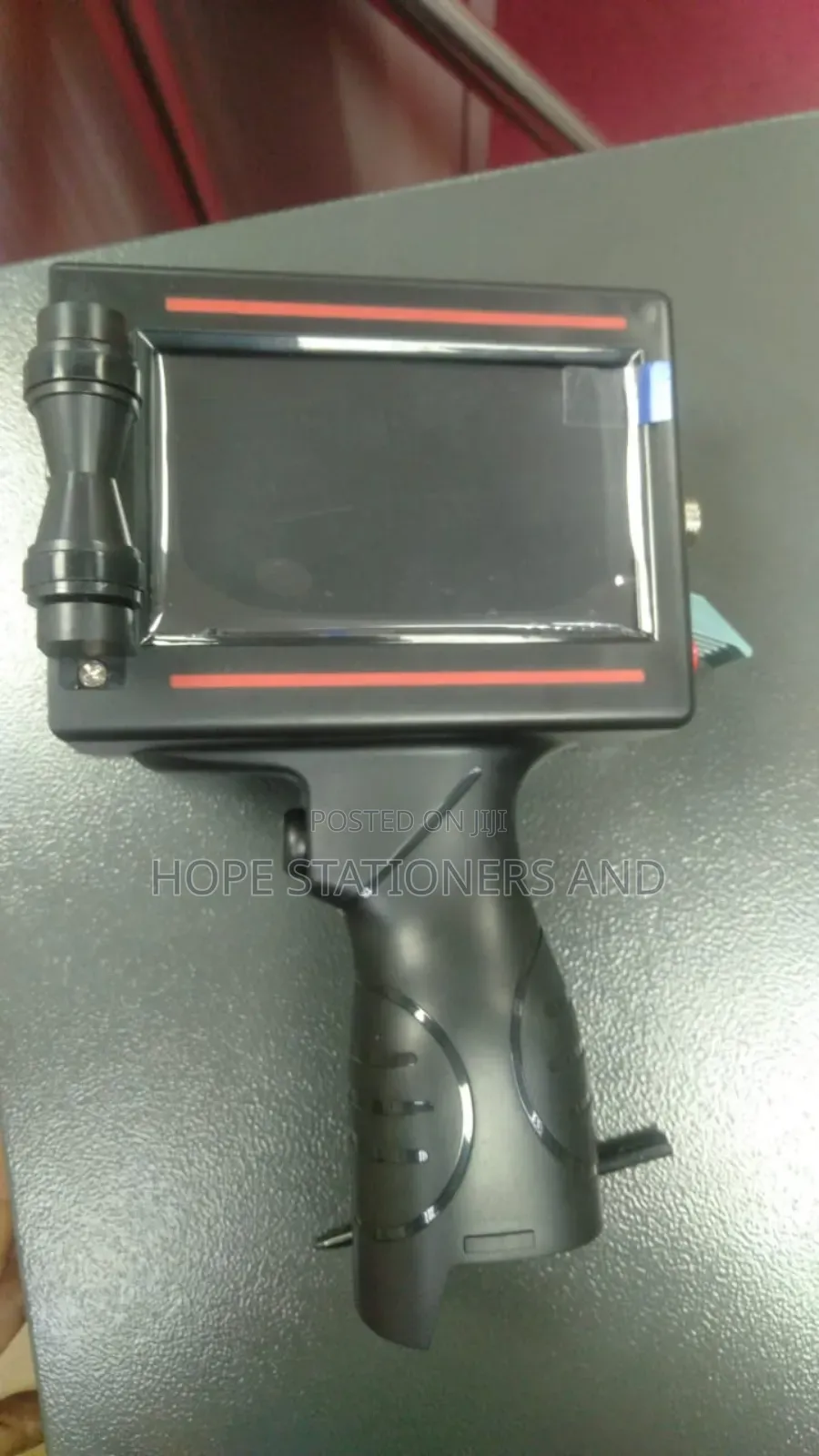 Hand Held Printer - Labelling Machine. Batch No. Expiry Date MFG