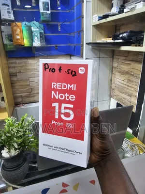 New Xiaomi Redmi Note 15 Pro+ 512 GB Black