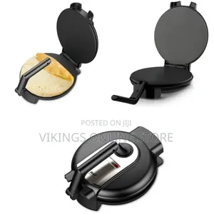 Electric Roti Maker and Tortilla Press - Multicolor