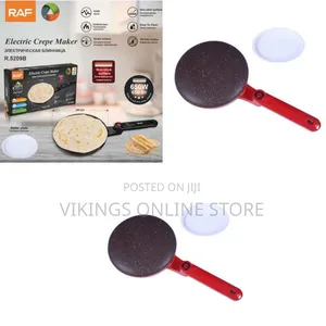 Professional Electric Crepe Maker and Pancake Griddle - Multicolor