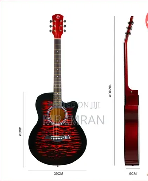 Tiger Skin Stripes 40" Acoustic Guitar