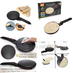 Handheld Electric Crepe and Blintz Maker - Multicolor