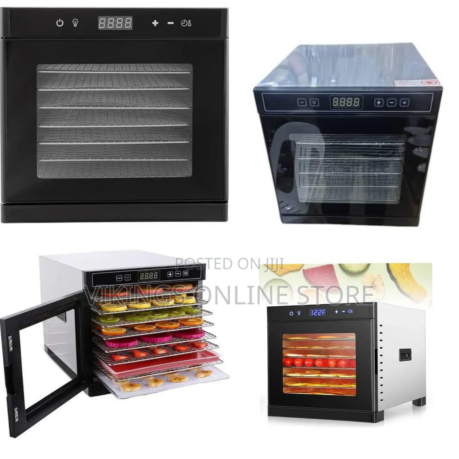 Digital Food Dehydrator With Multiple Trays